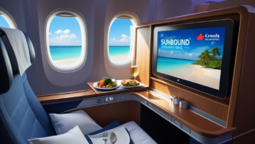 Navigating Air Canada Business Class for Sunbound Travels