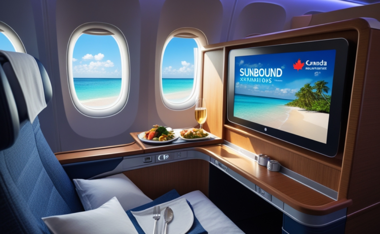 Navigating Air Canada Business Class for Sunbound Travels